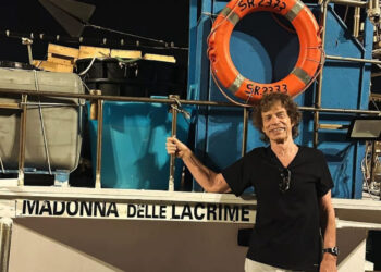 Mick Jagger è tornato a Siracusa