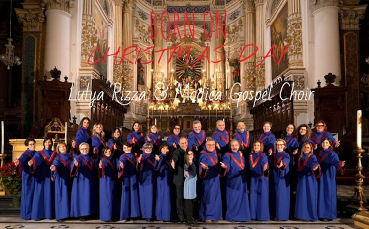 Lulya Rizza e il Modica Gospel Choir presentano ufficialmente Born on Christmas day