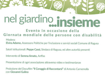 Nel giardino...insieme a Ragusa