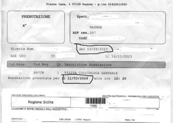 Liste di attesa inammissibili all'Asp di Ragusa: esposto alla Procura della Repubblica