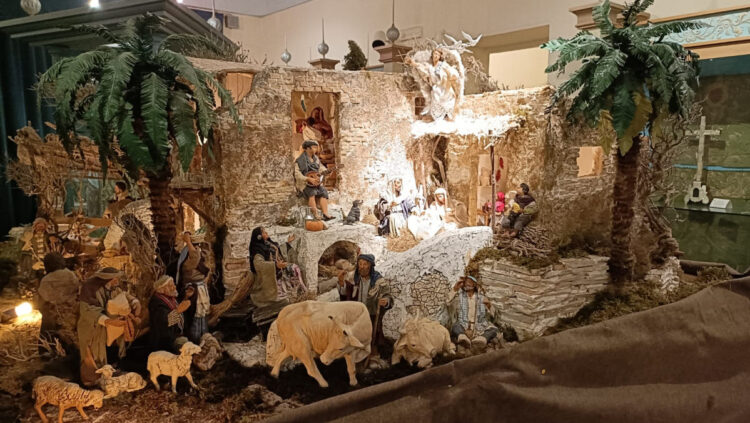 Il presepe nella città dei musei a Chiaramonte Gulfi
