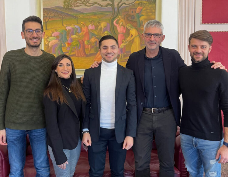 I ballerini Andrea e Miriana ricevuti al Comune di Ragusa