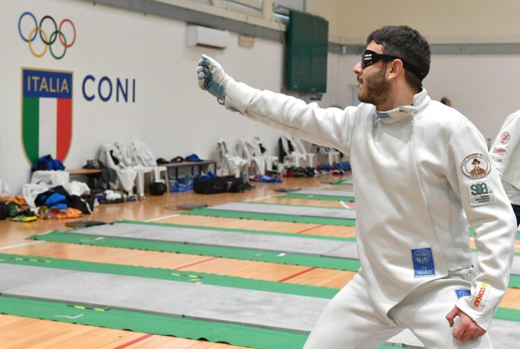 Scherma Modica, Gurrieri al 1°allenamento congiunto spada olimpica e non vedenti