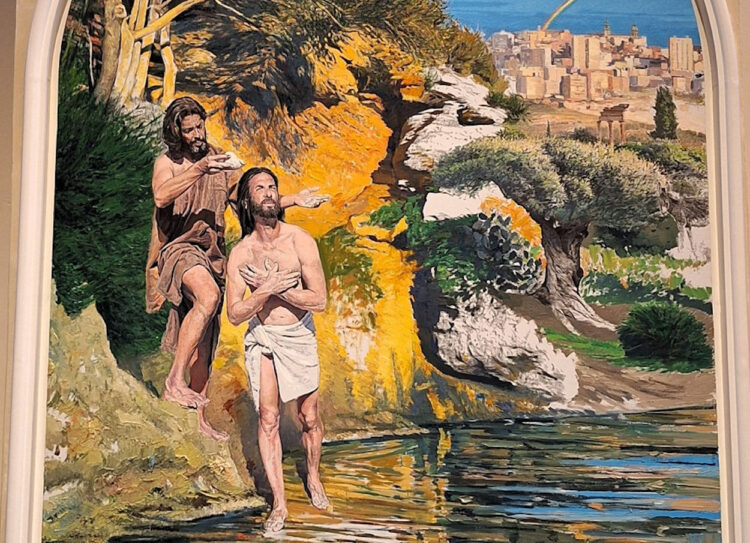 Il Battesimo di Gesù a Comiso