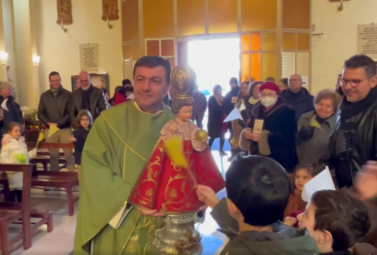 Festa a Ragusa per Gesù bambino di Praga