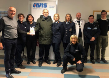 Avis, Polizia Locale Modica e Scicli donano sangue