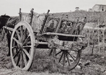 Il carretto siciliano icona di un popolo e la storia di don Peppe Cicuoria