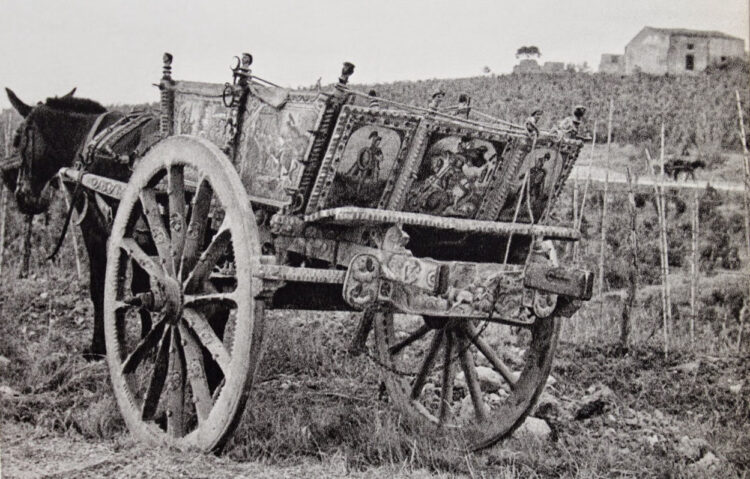 Il carretto siciliano icona di un popolo e la storia di don Peppe Cicuoria