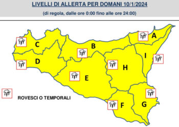 Maltempo, torna la pioggia in Sicilia: allerta gialla anche a Ragusa