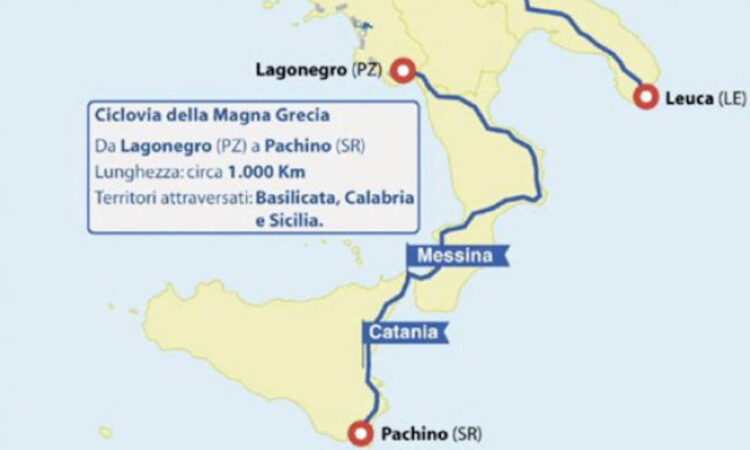 Sfuma il sogno della ciclovia della Magna Grecia Lagonegro-Pozzallo