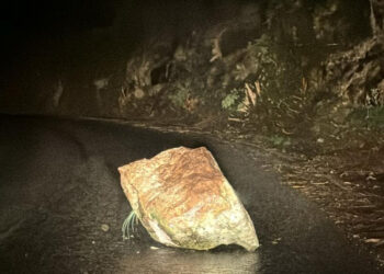 Crollo massi sulla Scicli-Donnalucata