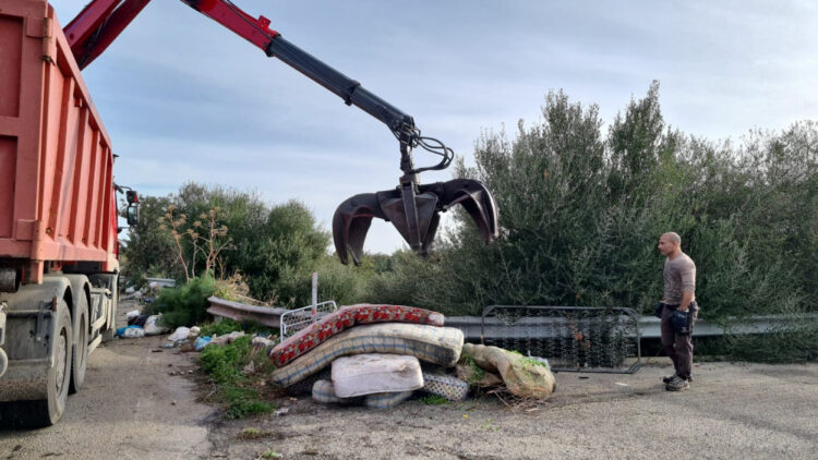 Bonifica del territorio a Pozzallo