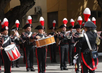 La Fanfara del 12° Battaglione carabinieri Sicilia domani a Donnalucata