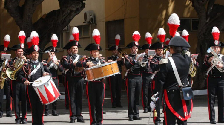 La Fanfara del 12° Battaglione carabinieri Sicilia domani a Donnalucata