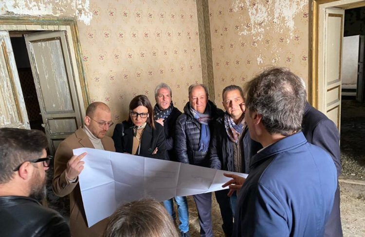 Modica, al via i lavori del palazzo Denaro Papa