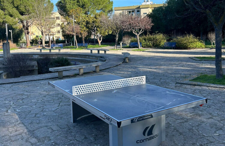 Modica, 2 tavoli da ping pong e attrezzature sportive ad uso gratuito: ecco dove