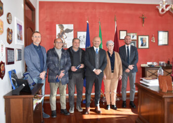 Saluto di commiato del questore di Ragusa a 4 poliziotti in congedo