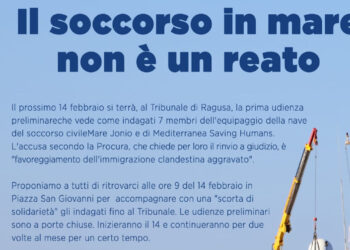 Sinistra Italiana Ragusa a fianco di Mediterranea Saving Humans