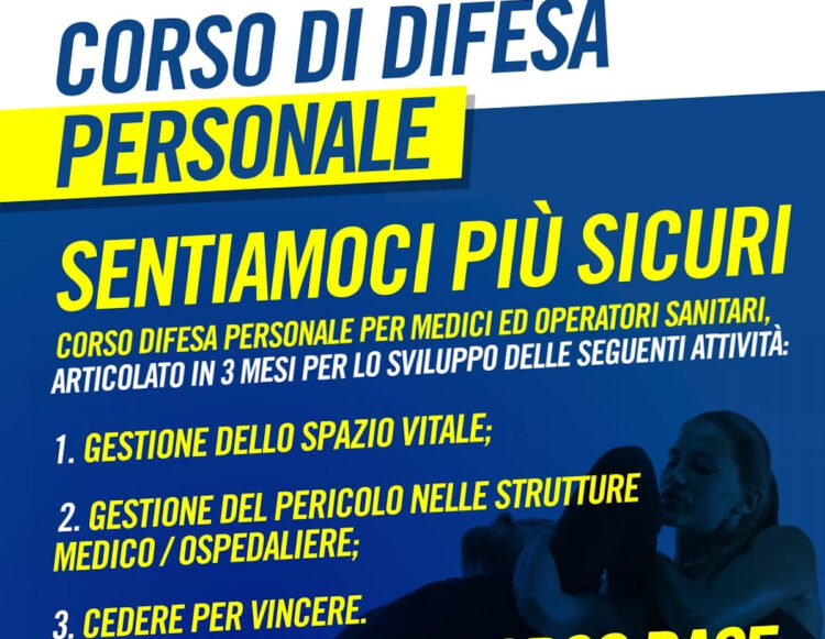 Ragusa: un corso di difesa personale per gli operatori sanitari