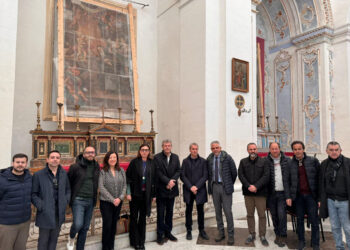 Il restauro delle preziose tele di S.Giovanni Evangelista a Modica Alta