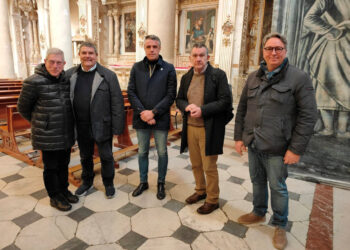 Vittoria, sopralluogo nella Basilica di San Giovanni Battista