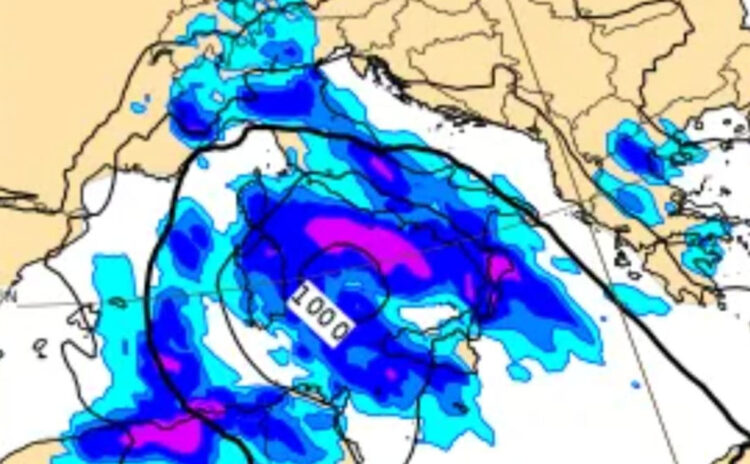 Tempesta Louis, allerta maltempo: forti temporali, vento e neve