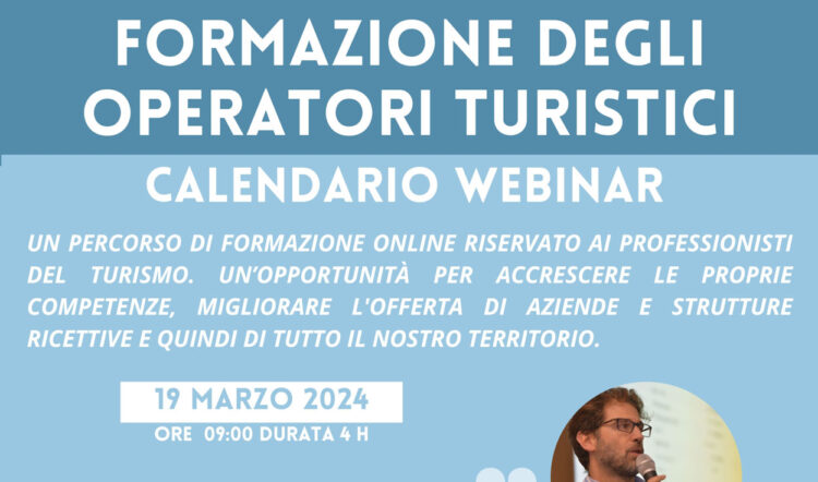 Ragusa: webinar gratuiti per operatori turistici