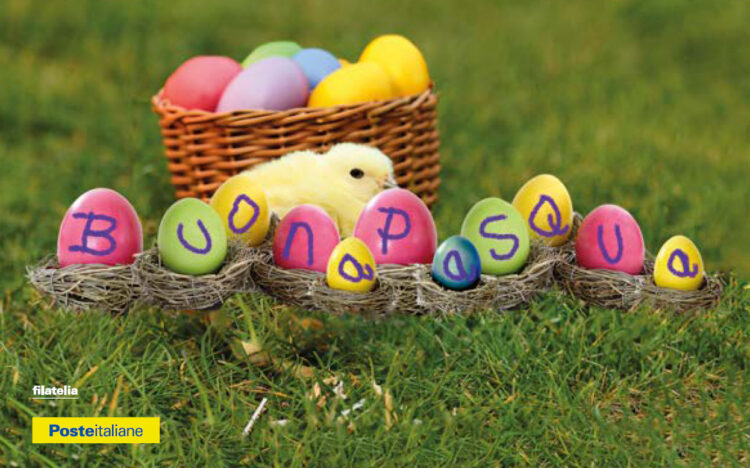 Poste Italiane: cartolina dedicata alla Pasqua nell’ufficio postale di Ragusa centro