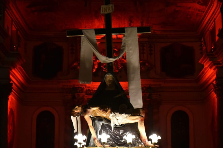 Gesù nell’orto degli ulivi e la pietà a Ragusa