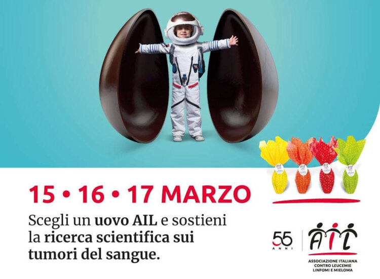 Ail Ragusa, Uova di Pasqua nelle piazze per la ricerca sui tumori del sangue