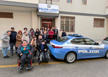 Modica, gli ospiti della Turi Apara al Commissariato