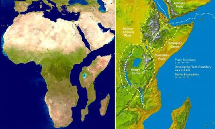 L'Africa si sta dividendo in due. un nuovo oceano pronto ad aprirsi