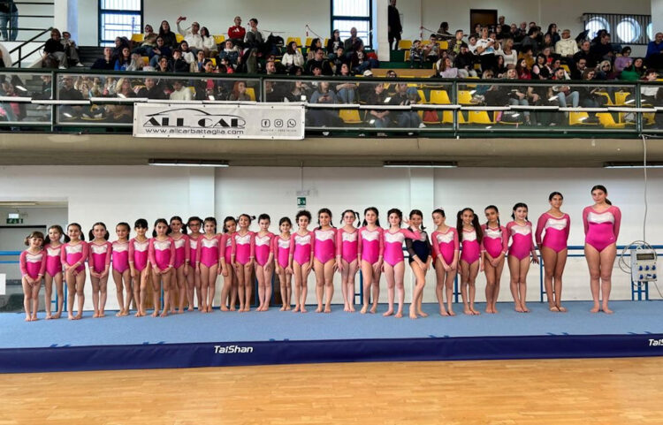 Campionato regionale Endas di ginnastica artistica: a Erice bene la Motyka Modica