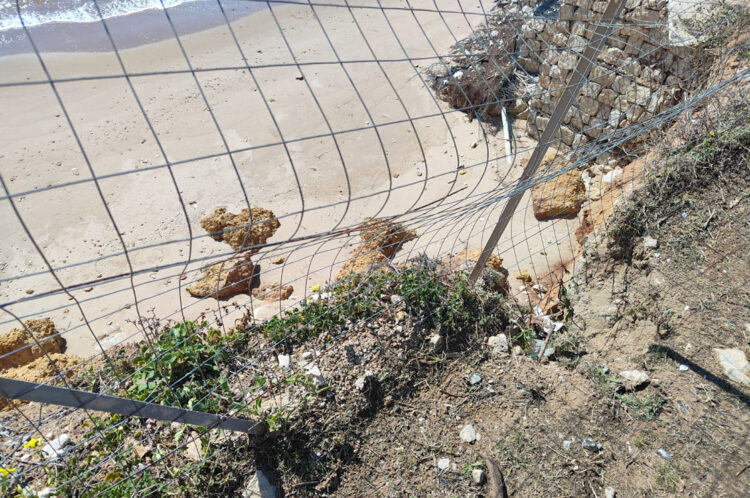 Erosione costiera: sopralluogo a Caucana