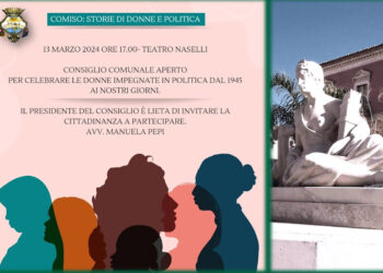 Comiso: Consiglio comunale dedicato alle donne in politica dal 1945 ai nostri giorni