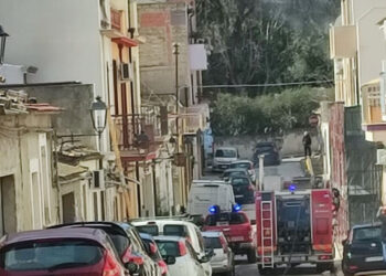 Incendio in una casa a Vittoria