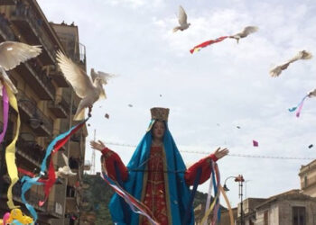 Pasqua Modica, le Colombe voleranno senza nastri alle zampe per la Madonna Vasa Vasa