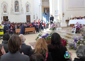 Matteo Renzi al funerale di Joe Barone a Pozzallo