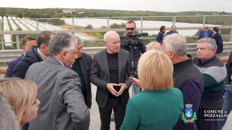 Pozzallo, sopralluogo con i funzionari della Regione siciliana sulla circonvallazione