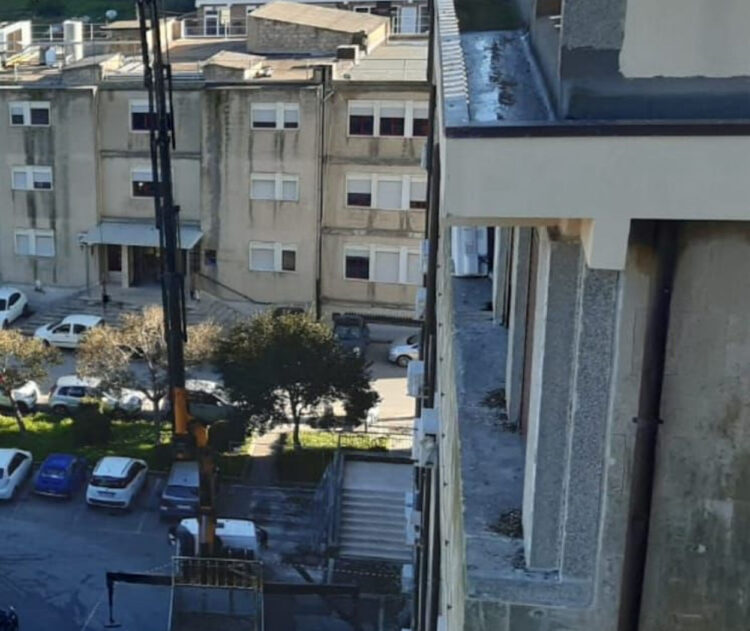Ospedale di Modica: partiti i lavori sul tetto