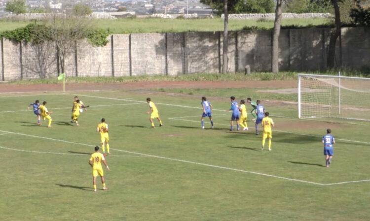 Il Ragusa Calcio all’ultimo respiro batte la Gioiese