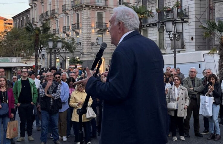 Michele Santoro oggi a Ragusa