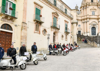 Motociclette storiche domenica a Ragusa