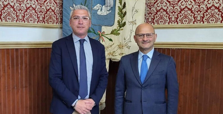 Il questore di Ragusa in visita al Comune di Santa Croce Camerina