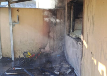 Incendio in una mansarda a Comiso