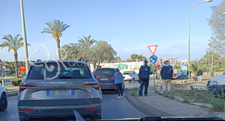 Incidente a Modica: traffico in tilt
