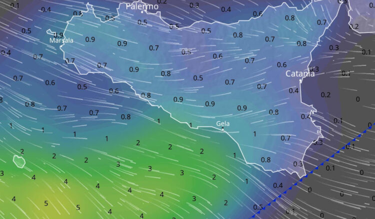 Maltempo Sicilia, freddo e piogge: ecco quando