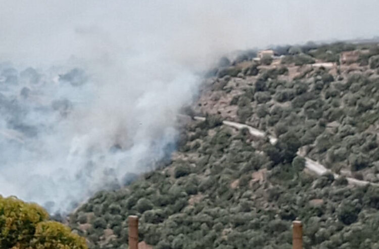 Domenica di fuoco nel Ragusano: incendio a Scicli e nella Riserva di Randello