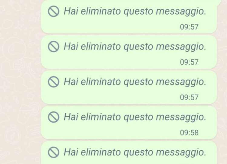 WhatsApp, ecco come leggere i messaggi cancellati