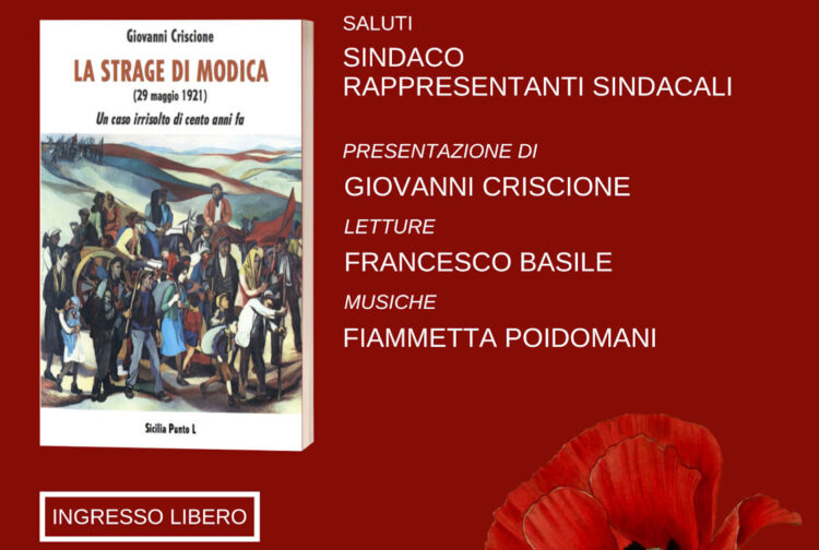 Modica, 103 anni dopo si rievoca la strage fascista di Passogatta
